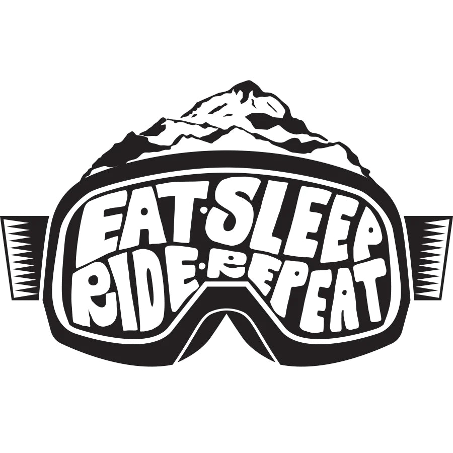Slep Ride Eat Sleep Ride Repeat Sticker– Alair Gift Shop