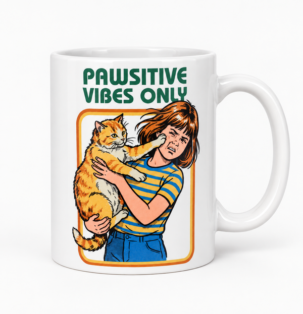 Pawsitive Vibes Only Mug