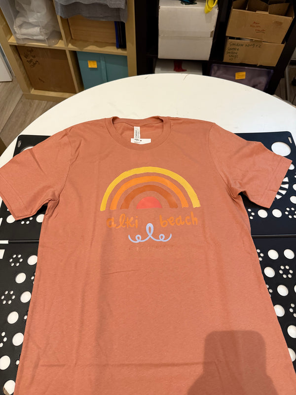 Alki Beach Custom West Seattle Tee