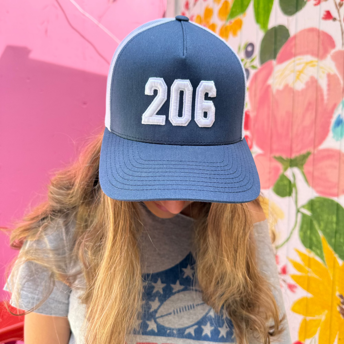 206 Area Code Trucker Hat– Alair Gift Shop