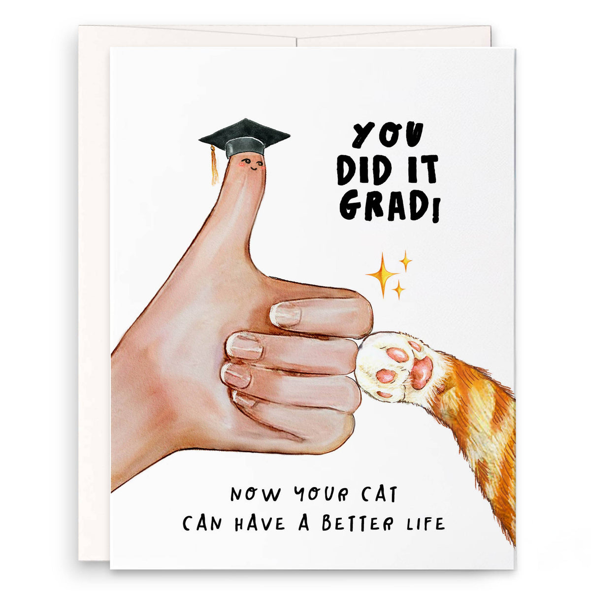 Thumb Up Grad Graduation Greeting Card– Alair Gift Shop