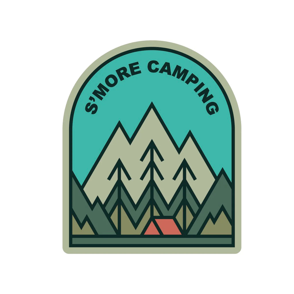 camping aufkleber S'More Camping Sticker– Alair Gift Shop