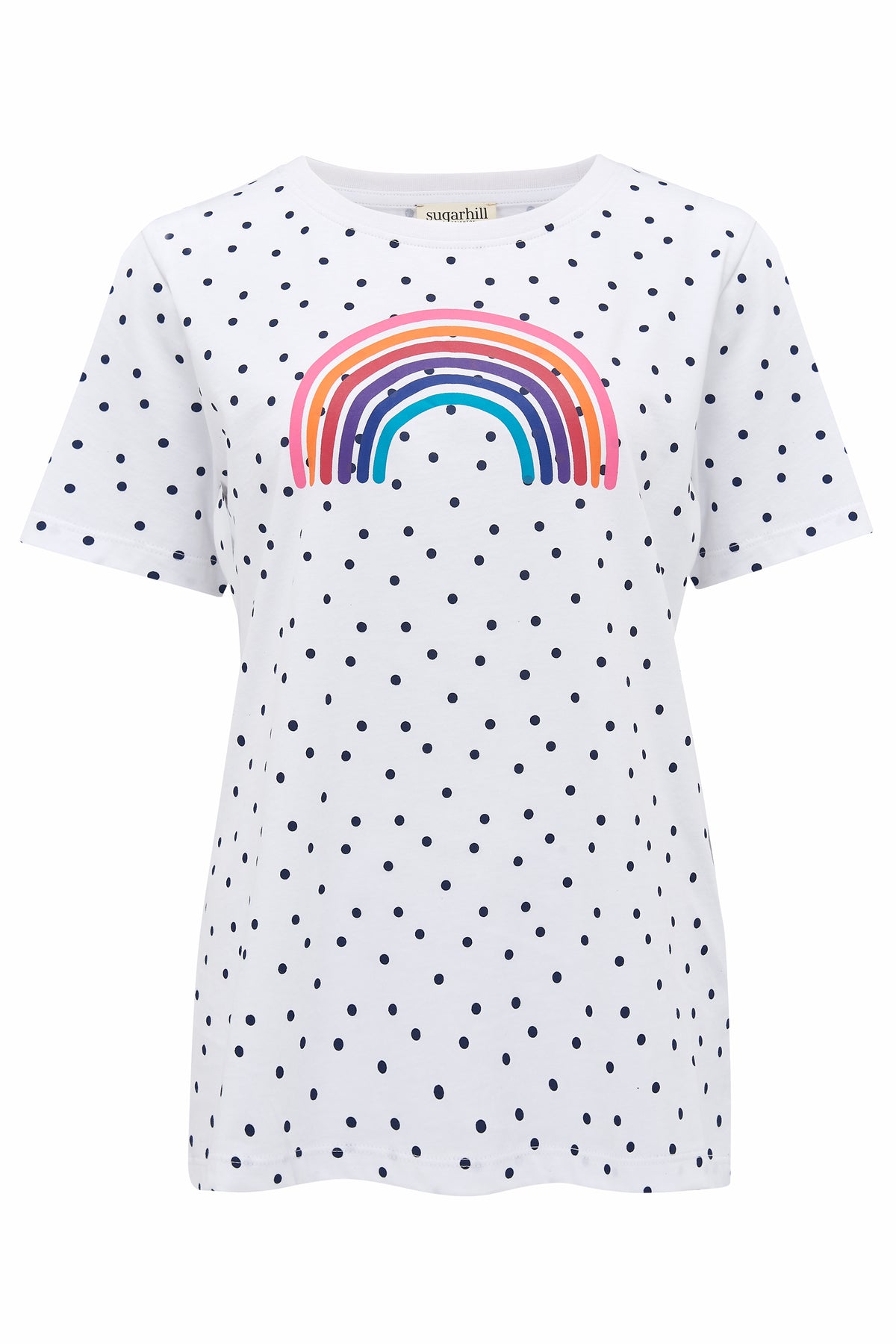 Off white t shirt rainbow best sale